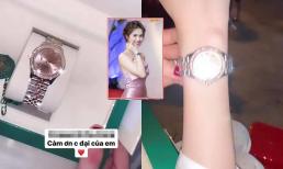 Vừa mất của gần 13 tỷ, Ngọc Trinh được người chị thân thiết tặng đồng hồ hơn 500 triệu 'cho đỡ buồn'