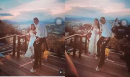 Vũ Khắc Tiệp bị soi chỉnh sửa ảnh quá đà vì kéo đôi chân dài bất thường khi chụp ảnh bên Ngọc Trinh ở Đà Lạt