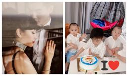 Hiếm hoi lắm mới thấy Trương Nam Thành khoe ảnh con, mới đây đã cao lớn và cực bụ bẫm