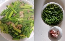 Món thịt heo xào rêu tỏi ngon hơn, bạn nên thử