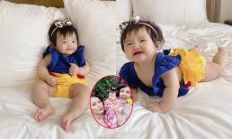 Hết diện váy công chúa, Đông Nhi lại biến con gái thành 'nàng Bạch Tuyết' khiến ai nấy mê mệt