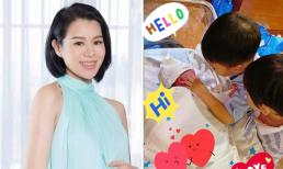 Hồ Hạnh Nhi hạ sinh con trai thứ 3, khoe luôn diện mạo quý tử út 