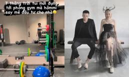 Chiều vợ như Hoàng Touliver, say mê đầu tư hẳn phòng tập gym trong biệt thự cho Tóc Tiên đỡ ra ngoài 