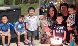 Xuân Mai hiếm hoi khoe ảnh ba con, bé út được khen giống hệt mẹ hồi nhỏ 