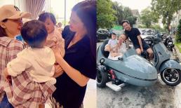 Sao Việt 8/4/2021: Con trai Hòa Minzy gặp ái nữ nhà Đông Nhi, dân tình hóng kèo thông gia; Cường Đô la đưa vợ con đi dạo bằng 'xe xịn'