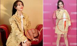 Trương Bá Chi lại lộ bụng to rõ mồn một, tay còn đeo chiếc nhẫn ở ngón áp út nghi ngờ đã bí mật kết hôn