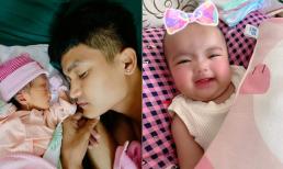 Từng sinh non trước 1 tháng, hình ảnh hiện tại của con gái Mạc Văn Khoa gây bất ngờ