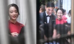 Cập nhật lễ ăn hỏi Xuân Trường: Chú rể tươi rói xuất hiện bên cô dâu