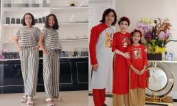 Việt Hương hiếm hoi đăng ảnh diện đồ đôi cùng con gái, bé Elyza càng lớn càng xinh và giống bố như đúc