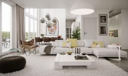 Cách trang trí sofa phòng khách đẹp và ấn tượng theo chuyên gia