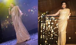 Võ Hạ Trâm hóa gái Ấn Độ đẹp xuất sắc khi đang ở tháng thứ 6 của thai kỳ