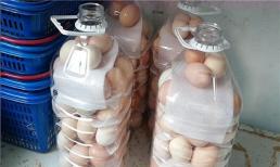 Miệng chai nước lọc nhỏ vậy, tại sao cho trứng vào được để tránh va đập khi di chuyển? Câu trả lời thật đáng kinh ngạc 