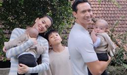 Ảnh gia đình 5 người của Hà Hồ - Kim Lý gây sốt MXH, nhưng chính chủ lại than thở chuyện nội bộ khó giải quyết 