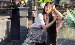 Đỗ Khánh Vân bị soi khi tạo dáng ở bia mộ của người thân quá cố, chính chủ nói gì?