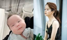 An Nguy hiếm hoi chia sẻ về nỗi lòng của mẹ bỉm, ai dè lại 'quay xe' đăng ảnh để 'trêu chọc' con thế này