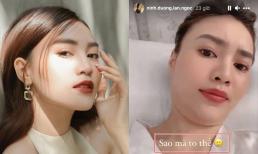 Ninh Dương Lan Ngọc khiến fan 'hú hồn' khi tự khoe ảnh nọng cằm: 'Sao mà to thế'
