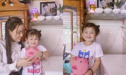 Linh Lan khoe con gái út hào hứng khi nhận được kỷ vật cuối cùng của Vân Quang Long sau 100 ngày