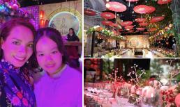 Vợ chồng Thúy Hạnh thiết kế khu vườn thượng uyển tại biệt thự để tổ chức sinh nhật đúng kiểu 'đại tiểu thư' cho con gái