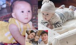 Vợ cầu thủ Duy Mạnh đăng ảnh con trai và chồng, người thân thiết tiết lộ bé Ú giống mẹ lúc còn nhỏ