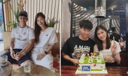 Cầu thủ Văn Dũng đón sinh nhật bên vợ sau khi nghỉ thi đấu vì chấn thương