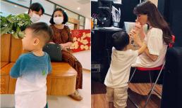 Hòa Minzy nghẹn ngào khi chia sẻ chuyện 'cai sữa mẹ' cho con trai lúc hơn 1 tuổi