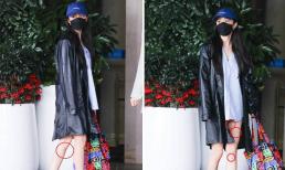 Dương Mịch diện mốt giấu quần để lộ nhiều vết lạ trên đôi chân thon siêu thực 