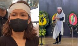 Việt Hương và ông xã Hoài Phương chia sẻ xúc động sau tang lễ của mẹ