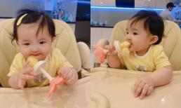 Đông Nhi và Ông Cao Thắng tiết lộ con gái 'trộm vía' siêu đáng yêu: 'Con muốn ăn cả thế giới'