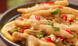 Mách bạn cách làm món chân gà rút xương phiên bản chua cay