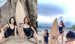 Ngọc Trinh tung clip hậu trường chụp ảnh với Chi Pu, nhan sắc chưa qua photoshop đỉnh cỡ nào?