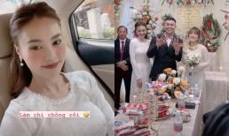 Dự đám cưới em trai nhưng Lan Ngọc lại trở thành tâm điểm chú ý vì nhan sắc cực phẩm