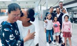 Đoan Trang chính thức sang Singapore định cư, khoảnh khắc mẹ ruột bật khóc nức nở ở sân bay gây xúc động