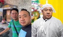 Hiếu Hiền tiều tụy đến thăm mộ nghệ sĩ Kim Ngọc và tất bật lo thất thứ 2 cho bố vừa qua đời