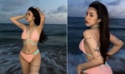 Nhập hội gái xinh diện bikini chào hè, con gái Minh Nhựa được khen: 'Gái một con trông mòn con mắt'