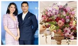 Thúy Ngân khoe được tặng bó hoa to, Trương Thế Vinh đang yên đang lành bị gọi tên