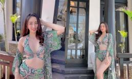 Đăng ảnh bikini gợi cảm ở Đà Nẵng, Ngô Trà My khen chồng 'chụp có tâm'