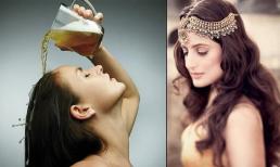 Mỗi lần chải tóc, tóc rụng hàng nắm, mua bia về gội hết luôn cả gàu với tuyệt chiêu sau