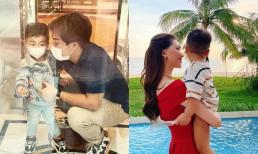 Netizen nhận xét con trai giống bố y đúc, Hòa Minzy lại vội khẳng định nhóc tỳ thừa hưởng nét của mẹ