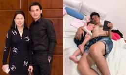 Quách Ngọc Ngoan gây sốt với khoảnh khắc ôm con gái cực tình cảm