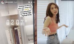 Hậu bị trộm vào nhà mất 13 tỷ, Ngọc Trinh lo lắng khi chuông báo động bất ngờ reo lúc 2 giờ sáng