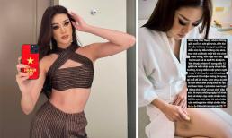 Hoa hậu Khánh Vân lộ vết bầm, gặp trục trặc ở Miss Universe tại Mỹ