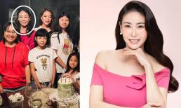 Trương Ngọc Ánh đăng ảnh sinh nhật mẹ nhưng vô tình để lộ nhan sắc thật của HH Hà Kiều Anh