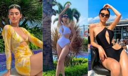 'Bản sao Lan Khuê' - Cổ Ngân liên tục tung ảnh bốc lửa sau khi chia tay bồ tỷ phú 72 tuổi