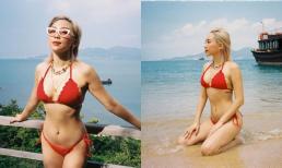 Tóc Tiên tung loạt ảnh bikini cực cháy Hoàng Touliver chụp cho, ông xã có tâm thế này thì sướng nhất 