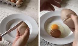 Đập quả trứng gà to gấp 3 lần bình thường, cô gái giật mình khi thấy điều kỳ diệu trong truyền thuyết