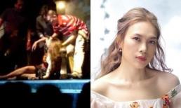 Fan xót xa khi nhìn lại khoảnh khắc Mỹ Tâm ngất xỉu trên sân khấu sau khi hay tin dữ của bạn thân