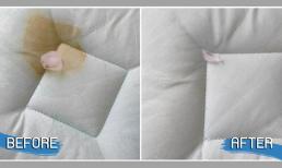 Làm sạch vết máu dính trên nệm chỉ trong 2 phút