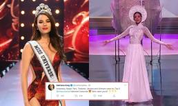 Đương kim Hoa hậu Hoàn vũ Catriona Gray chia sẻ gây chú ý về phần thi Quốc phục của Khánh Vân