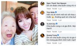 Hari Won nức nở khi bà ngoại qua đời, dàn sao Việt chia buồn