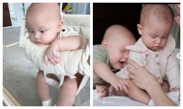 Con trai út 6 tháng tuổi của Hà Hồ bị mẹ giận và phạt vì làm hành động này 